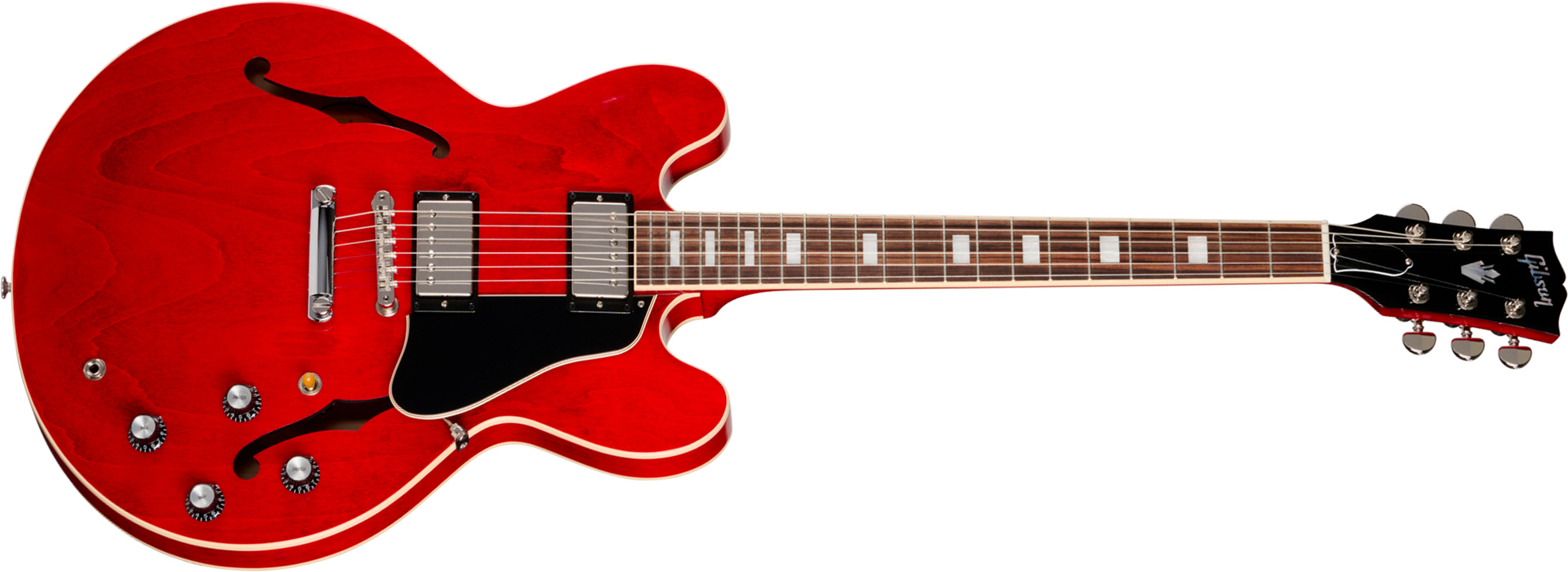 Gibson Es335 60s Usa 2h Ht Rw - Sixties Cherry - Guitarra eléctrica semi caja - Main picture
