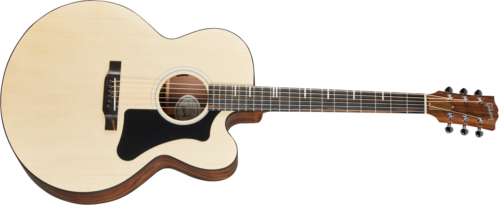 Gibson G-200 Ec Jumbo Modern Cw Epicea Noyer Wal Eb - Natural Satin - Guitarra electro acustica - Main picture