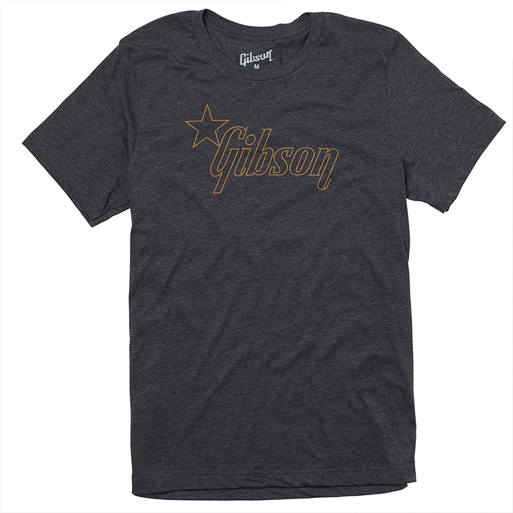 Gibson Ga-lc-strglg Star Logo Tee - L - Camiseta - Main picture