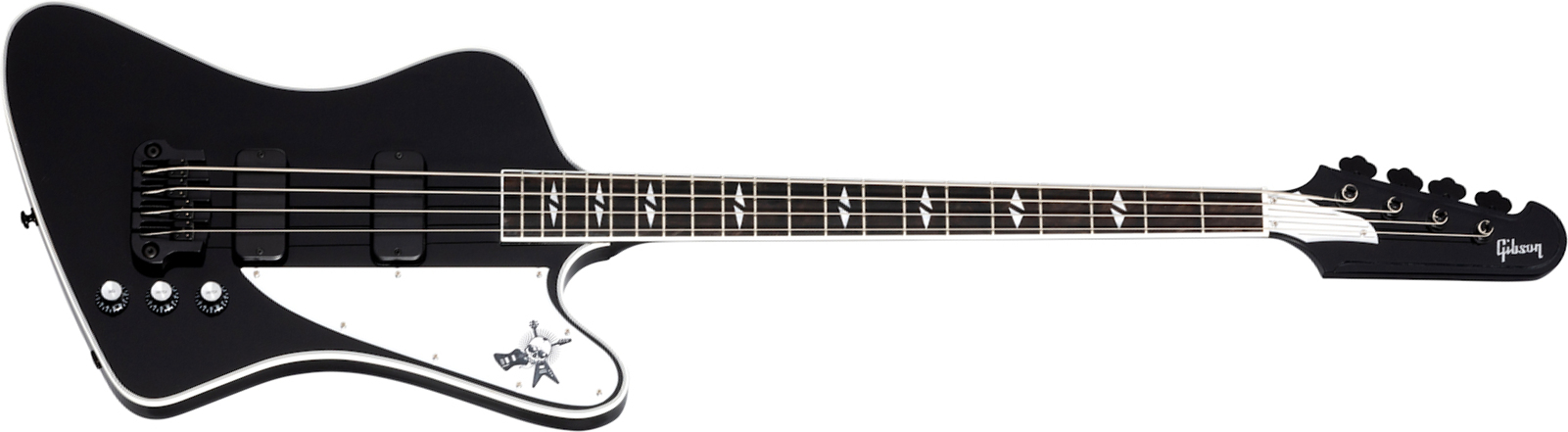 Gibson Gene Simmons Thunderbird G2 Signature Eb - Ebony - Bajo eléctrico de cuerpo sólido - Main picture