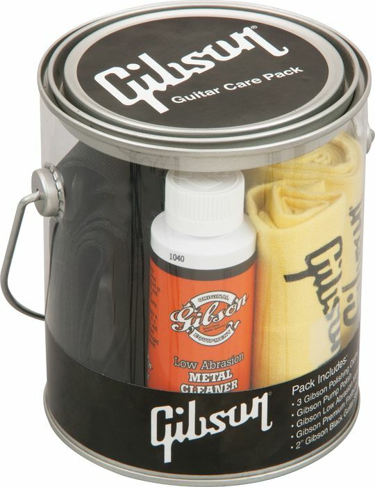 Gibson Guitar Care Pack 3 Flacons 3 Chiffons 2 Courroies - Care & Cleaning Guitarra - Main picture