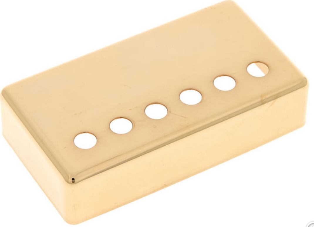 Gibson Humbucker Cover Bridge Chevalet Gold - Cubierta de pastilla - Main picture