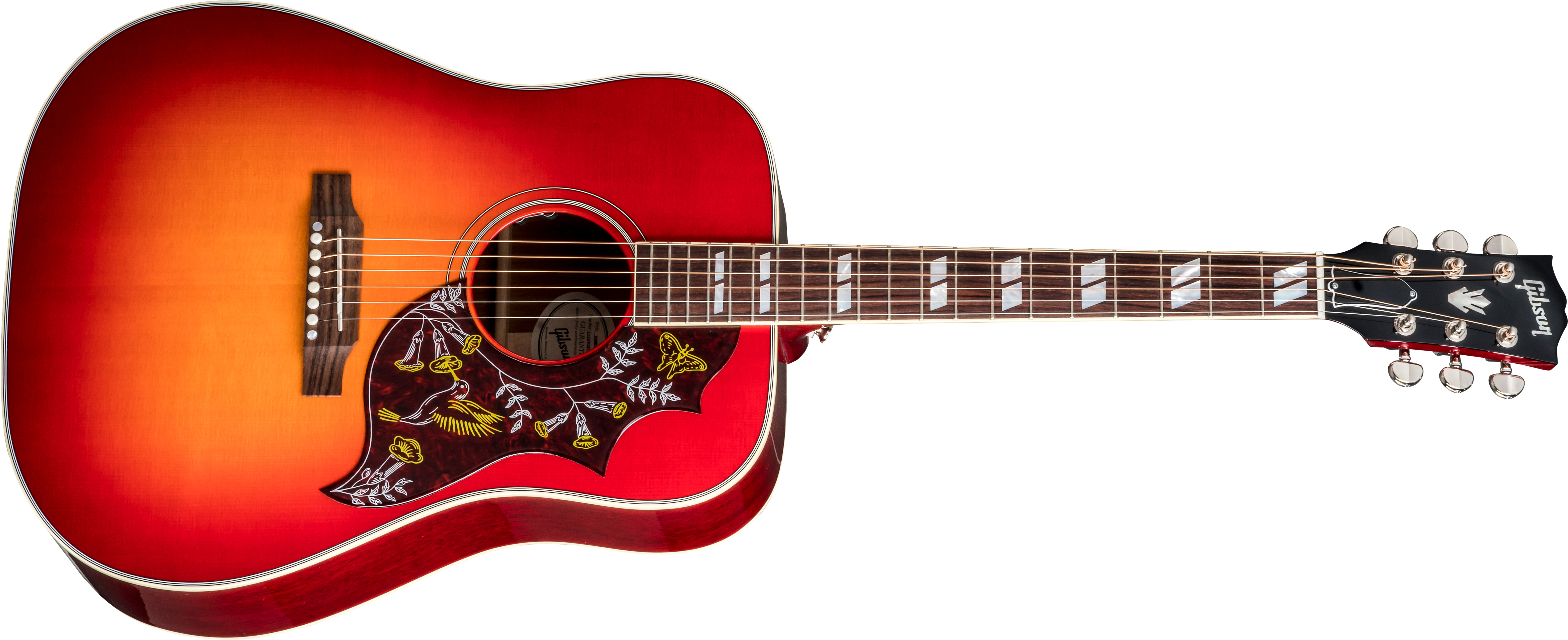 Gibson Hummingbird 2019 Dreadnought Epicea Acajou Rw - Vintage Cherry Sunburst - Guitarra acústica & electro - Main picture