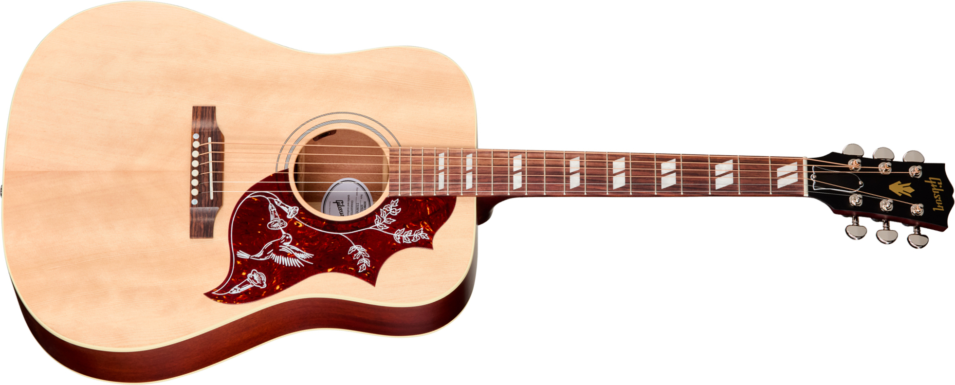 Gibson Hummingbird Special Modern Dreadnought Cbd Epicea Acajou Rw - Satin Natural - Guitarra folk - Main picture