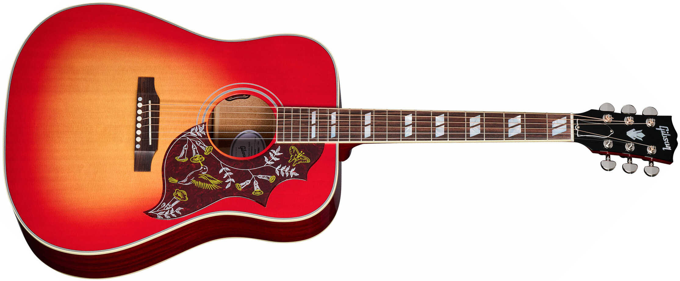Gibson Hummingbird Standard Modern Dreadnought Epicea Acajou Rw - Vintage Cherry Sunburst - Guitarra folk - Main picture