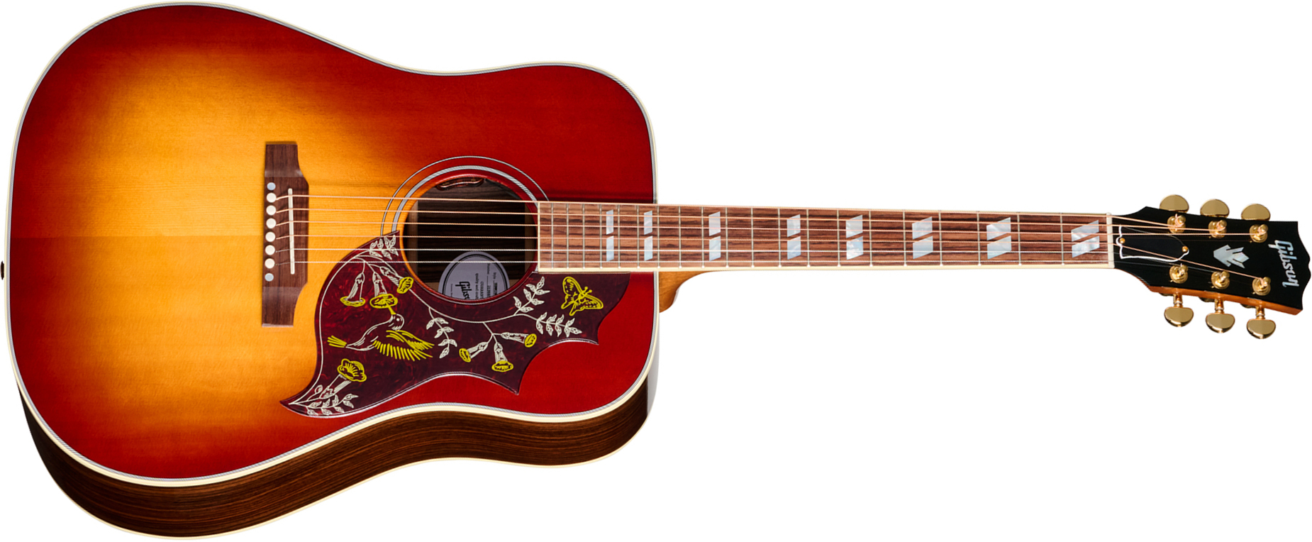 Gibson Hummingbird Standard Rosewood (baggs Hifi Dna) Dreadnought Epicea Palissandre Rw - Rosewood Burst - Guitarra folk - Main picture