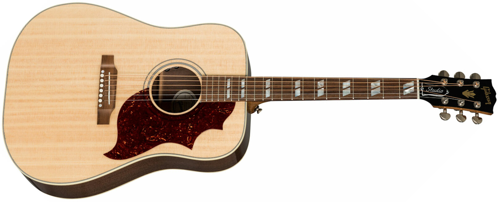 Gibson Hummingbird Studio 2019 Dreadnought Epicea Noyer Noy - Natural - Guitarra acústica & electro - Main picture