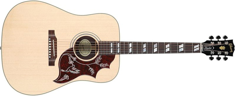 Gibson Hummingbird Studio Walnut 2023 Dreadnought Epicea Noyer Wal - Natural - Guitarra electro acustica - Main picture