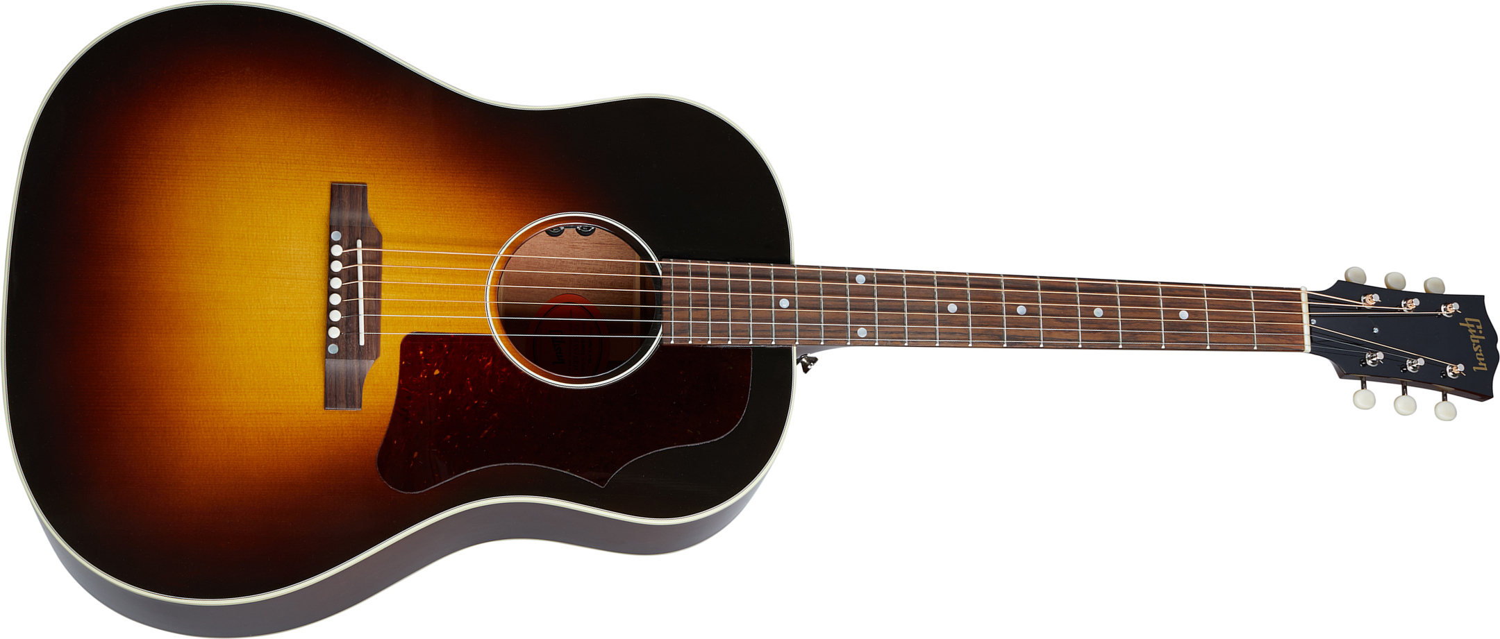 Gibson J-45 50s Original 2020 Dreadnought Epicea Acajou Rw - Vintage Sunburst - Guitarra electro acustica - Main picture