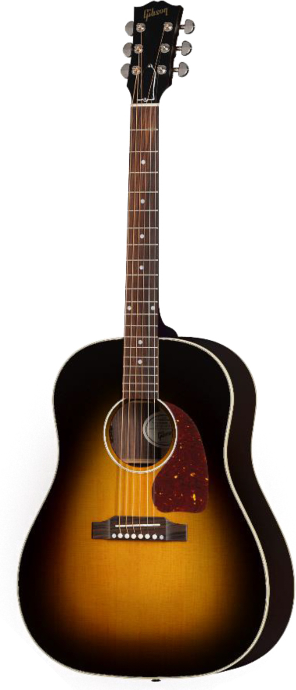 Gibson J-45 Special Dreadnought Epicea Acajou Rw - Satin Vintage Sunburst - Guitarra folk - Main picture