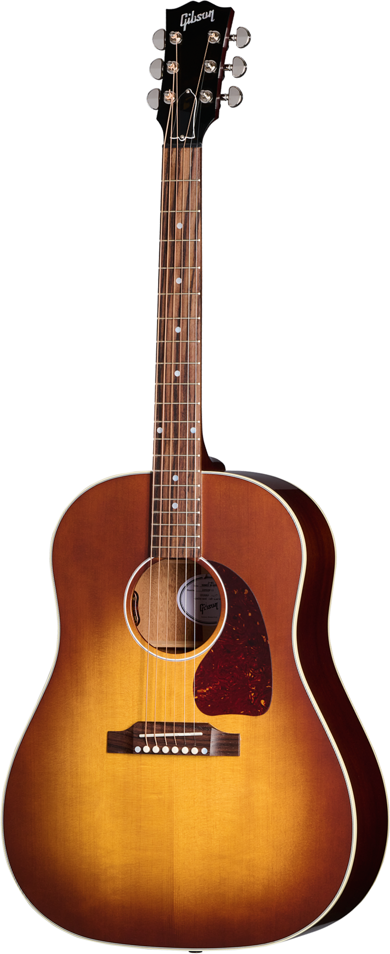 Gibson J-45 Standard Modern Dreadnought Epicea Acajou Rw - Vos Honey Burst - Guitarra folk - Main picture