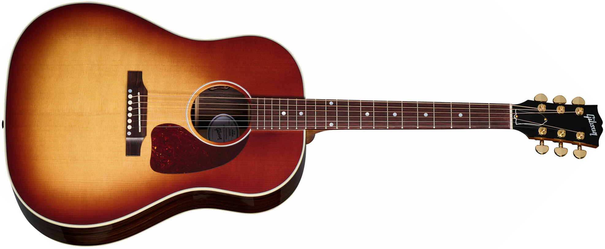 Gibson J-45 Standard Rosewood Dreadnought Epicea Acajou Rw - Rosewood Burst - Guitarra electro acustica - Main picture
