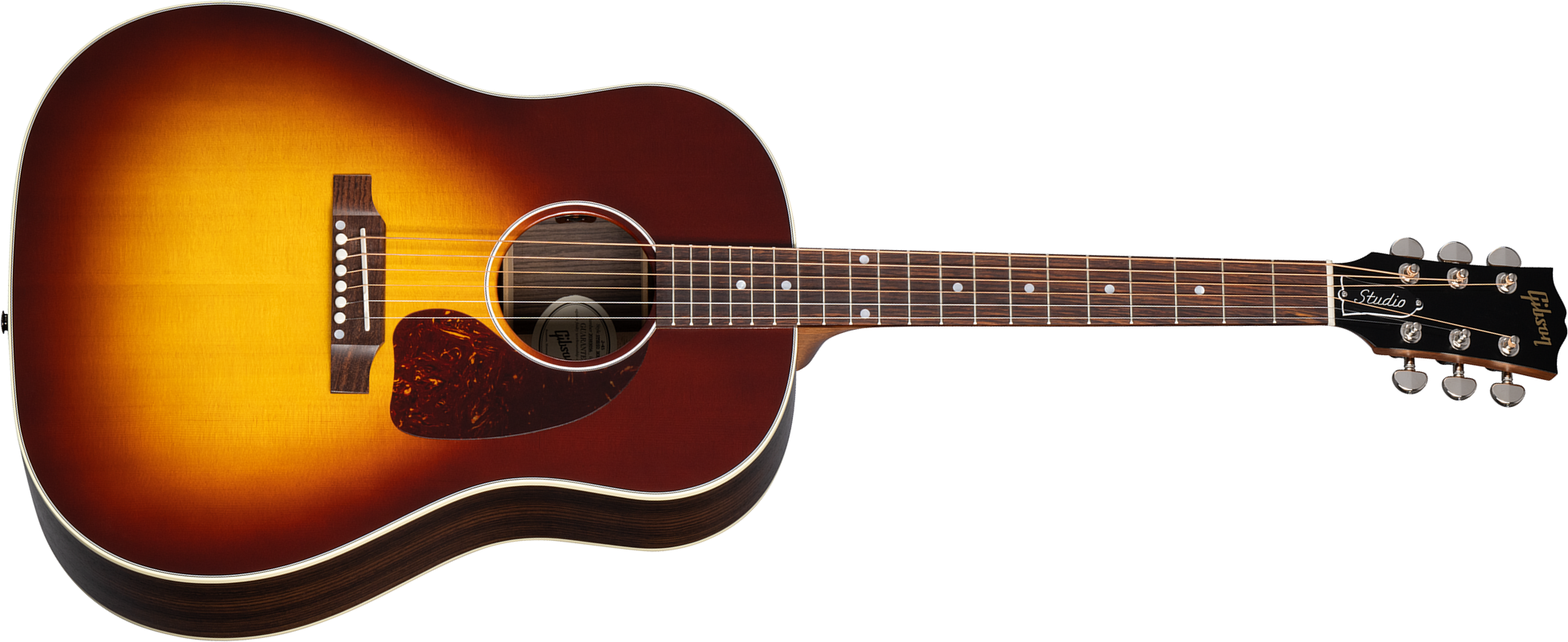 Gibson J-45 Studio Rosewood Modern 2024 Dreadnought Epicea Palissandre Rw - Rosewood Burst - Guitarra folk - Main picture