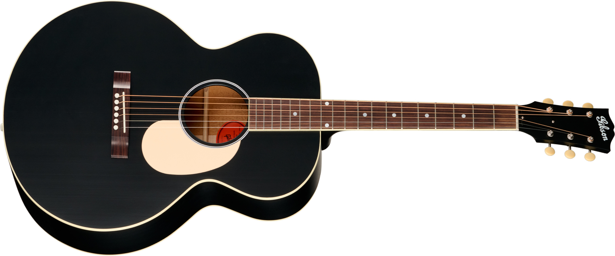 Gibson J185 Century 12-fret Jumbo Shsc Epicea Acajou Rw - Ebony - Guitarra folk - Main picture