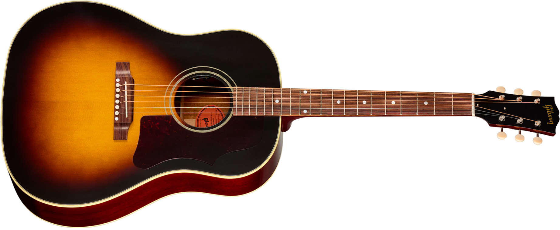 Gibson J45 60s Original (baggs Hifi Dna) Dreadnought Epicea Acajou Rw - Vintage Sunburst - Guitarra folk - Main picture