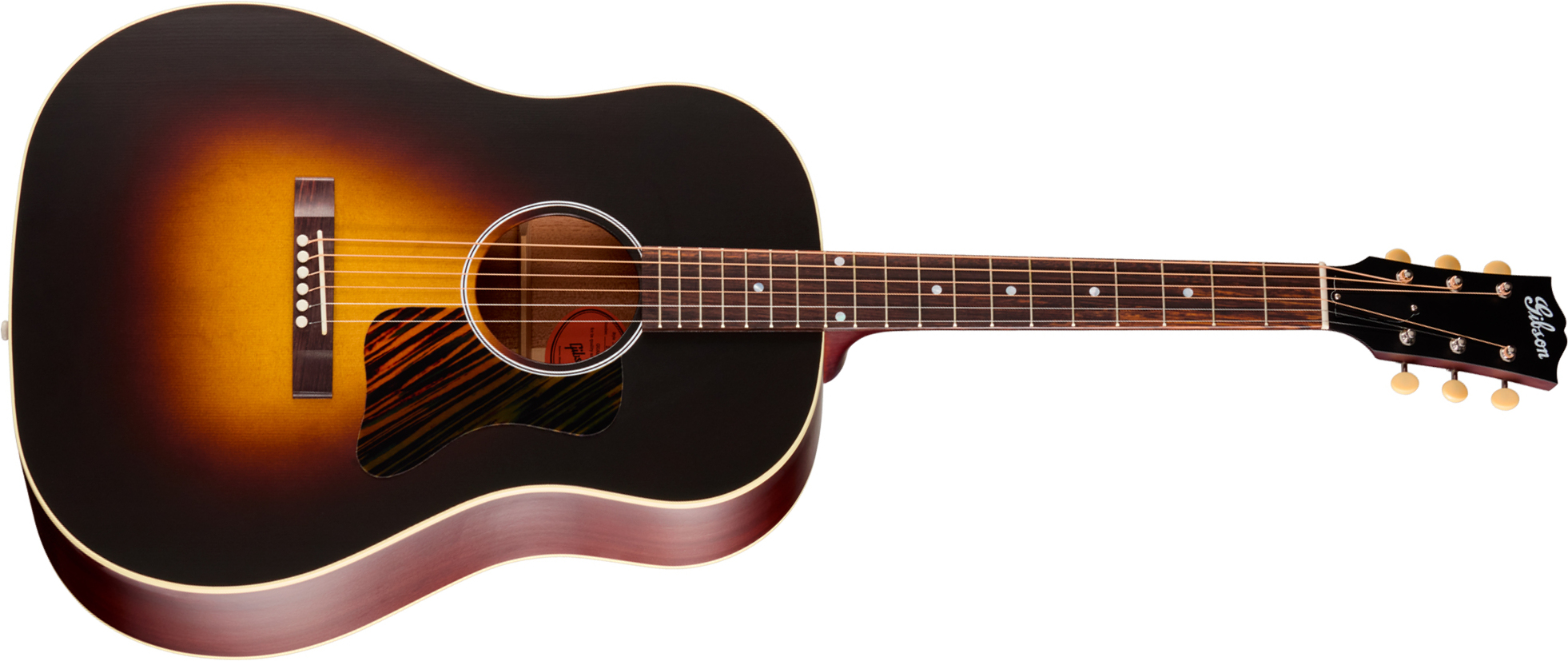 Gibson J45 Century 12-fret Dreadnought Shsc Epicea Acajou Rw - Vintage Sunburst - Guitarra folk - Main picture