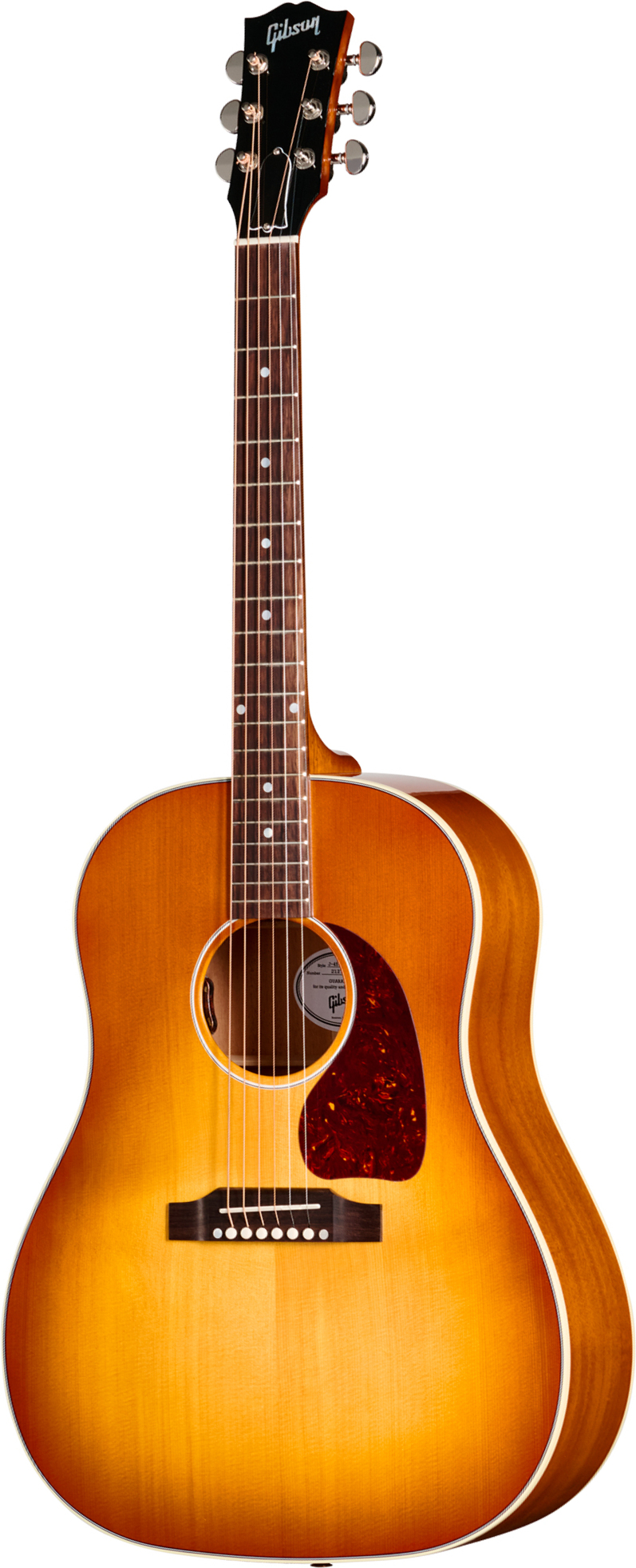 Gibson J45 Standard (baggs Hifi Dna) Dreadnought Epicea Acajou Rw - Heritage Cherry Sunburst - Guitarra folk - Main picture