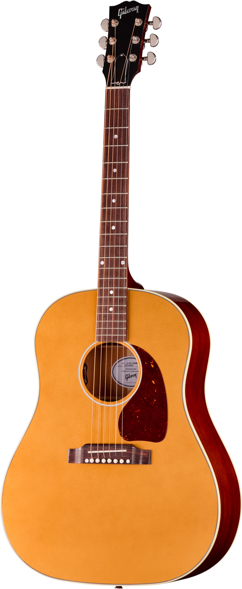 Gibson J45 Standard (baggs Hifi Dna) Dreadnought Epicea Acajou Rw - Goldtop - Guitarra folk - Main picture