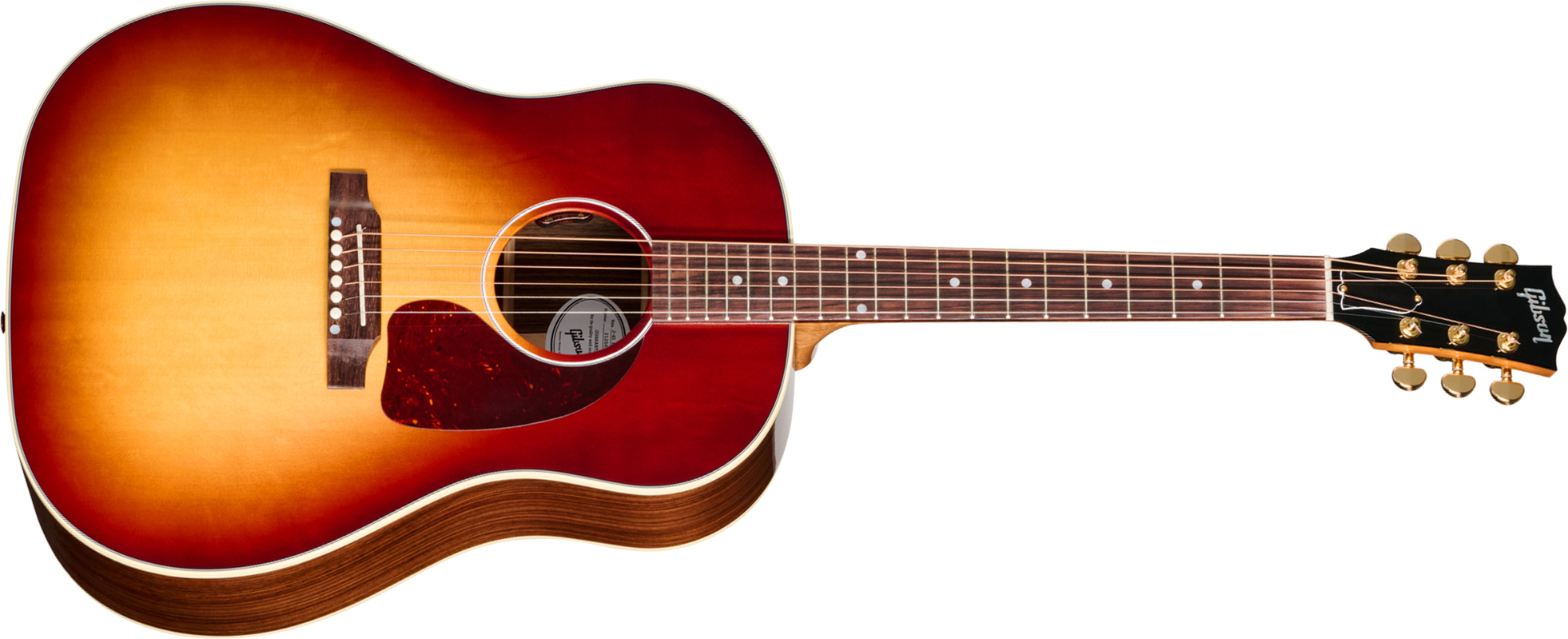 Gibson J45 Standard Rosewood (baggs Hifi Dna) Dreadnought Epicea Palissandre Rw - Rosewood Burst - Guitarra folk - Main picture