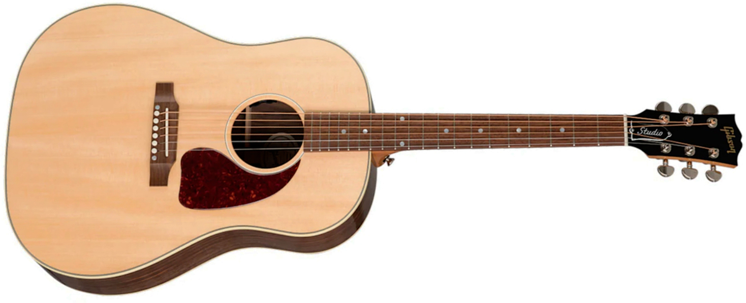 Gibson J45 Studio Walnut Modern Dreadnought Epicea Noyer Noy - Natural - Guitarra folk - Main picture