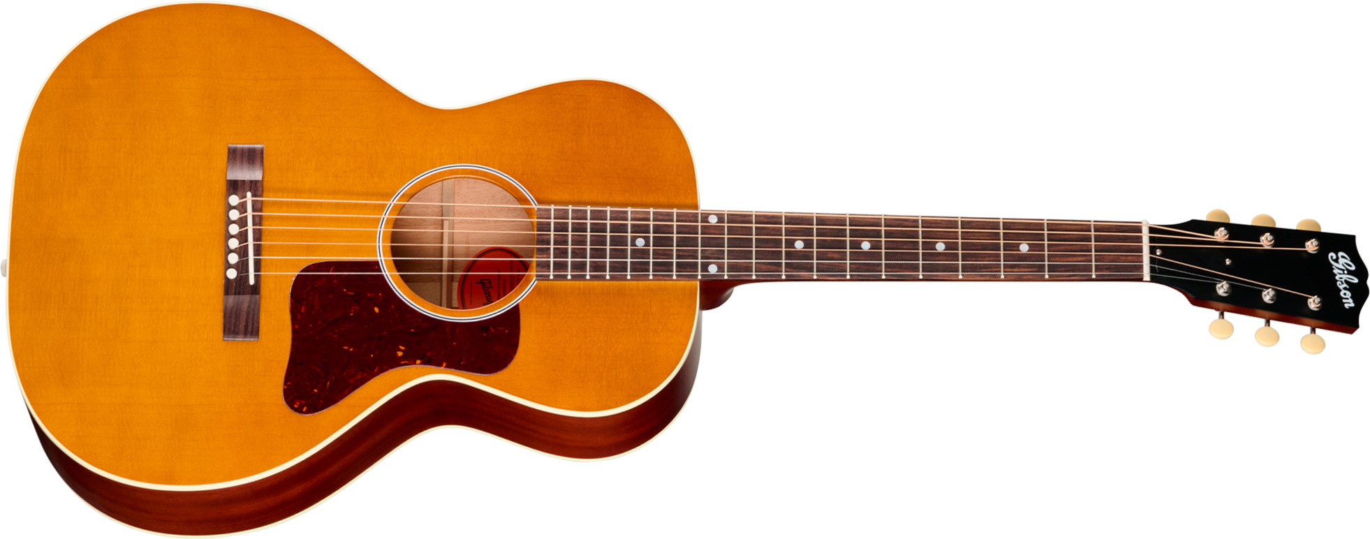 Gibson L00 Century 12-fret Parlor Shsc Epicea Acajou Rw - Vintage Amber Satin - Guitarra folk - Main picture