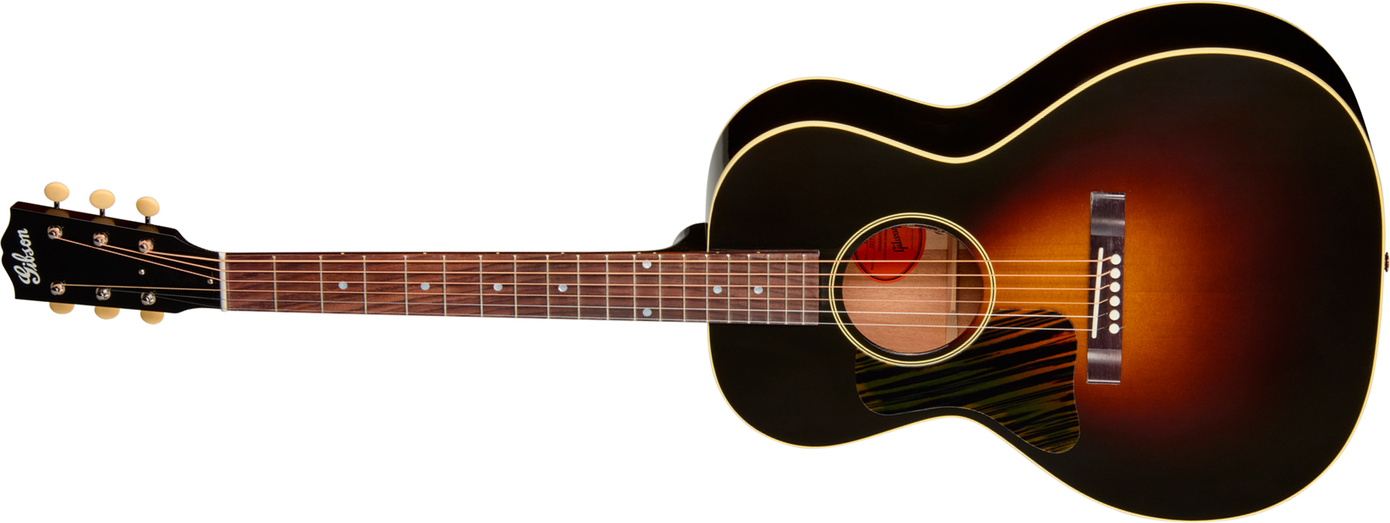 Gibson L00 Original Lh (baggs Hifi Dna) Parlor Shsc Gaucher Epicea Acajou Rw - Vintage Sunburst - Guitarra folk para zurdos - Main picture