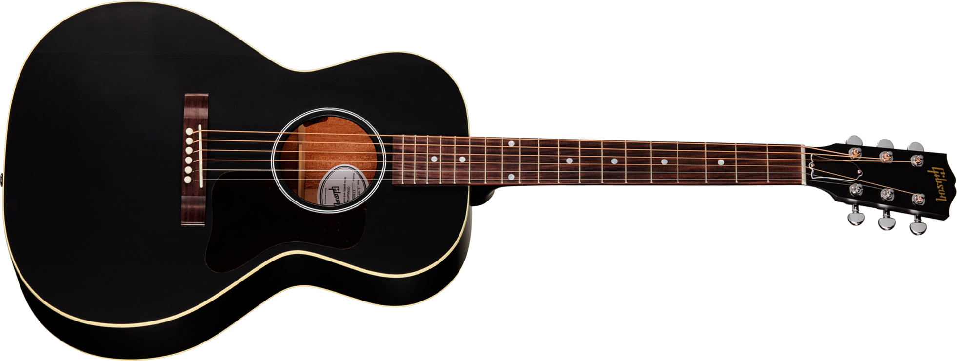 Gibson L00 Special Modern Parlor Shsc Epicea Acajou Rw - Satin Ebony - Guitarra folk - Main picture