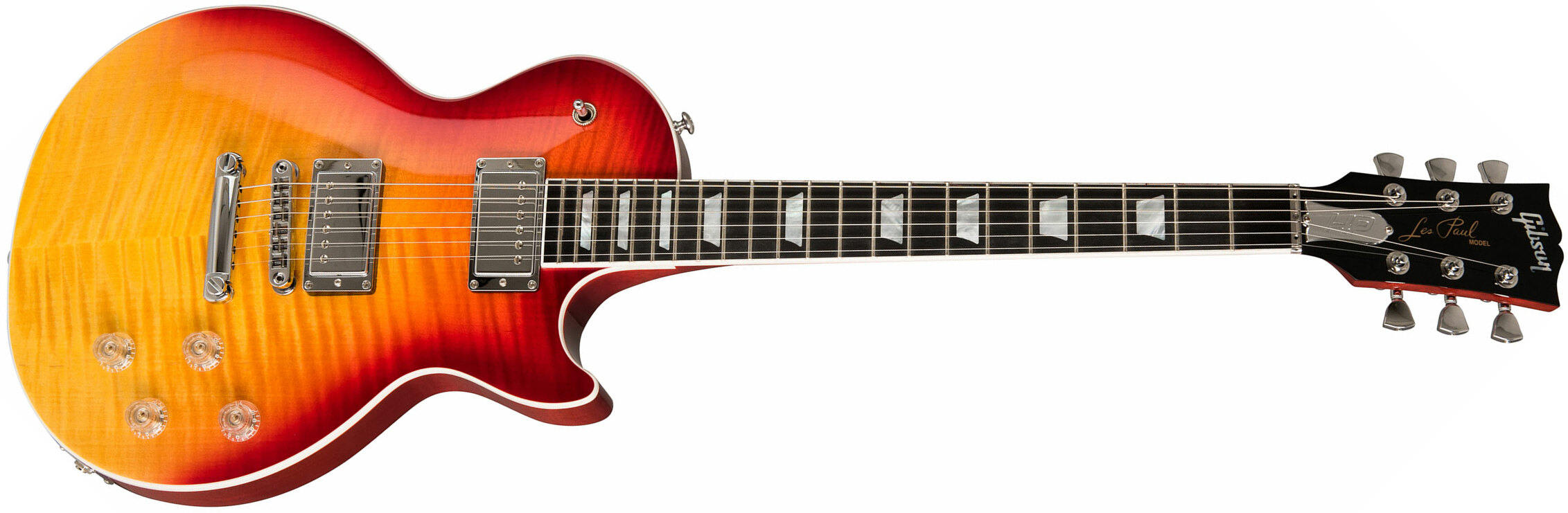 Gibson Les Paul Hp-ii High Performance 2019 2h Ht Ric - Heritage Cherry Fade - Guitarra eléctrica de corte único. - Main picture