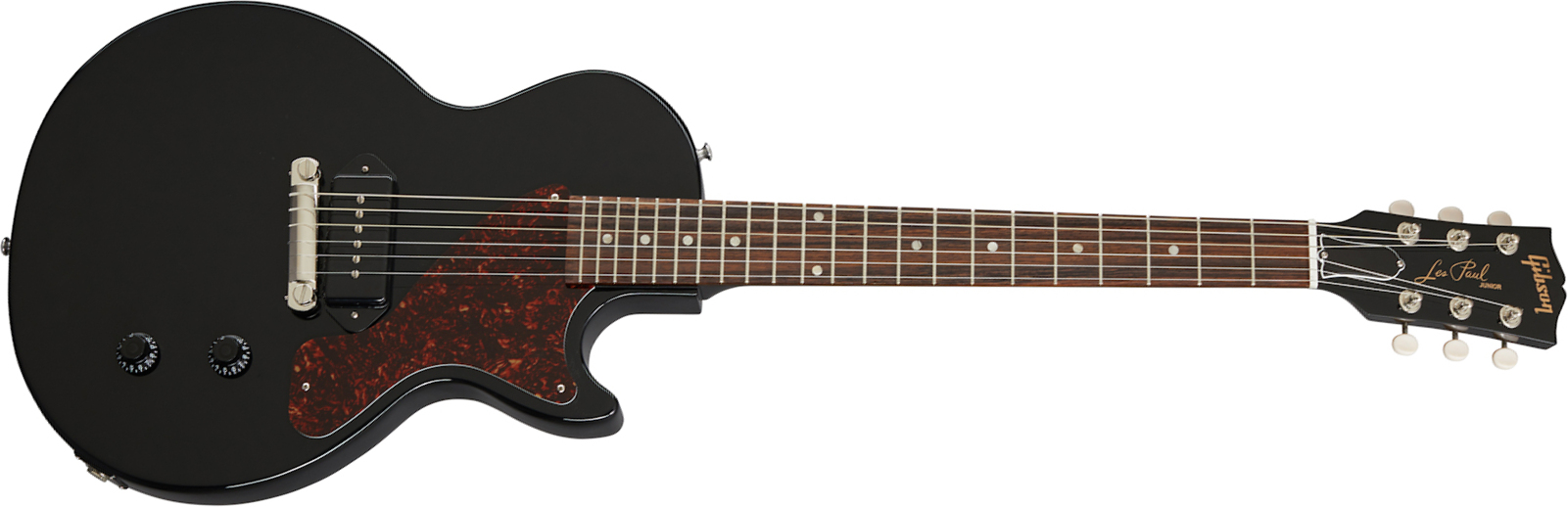 Gibson Les Paul Junior Original 2020 P90 Ht Rw - Ebony - Guitarra eléctrica de corte único. - Main picture