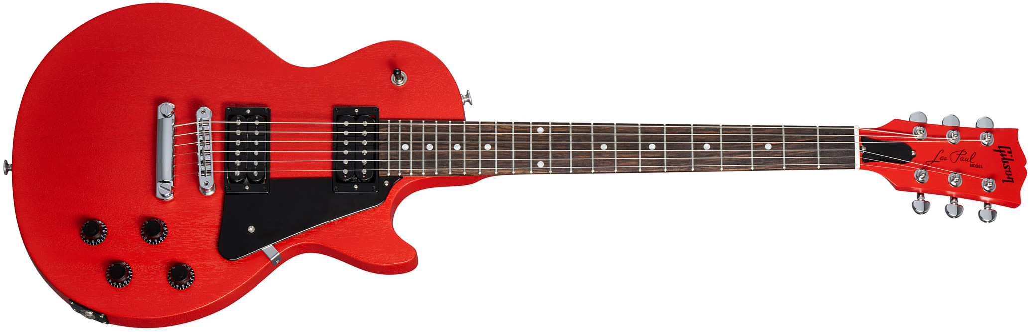 Gibson Les Paul Modern Lite 2h Ht Rw - Cardinal Red - Guitarra eléctrica de corte único. - Main picture