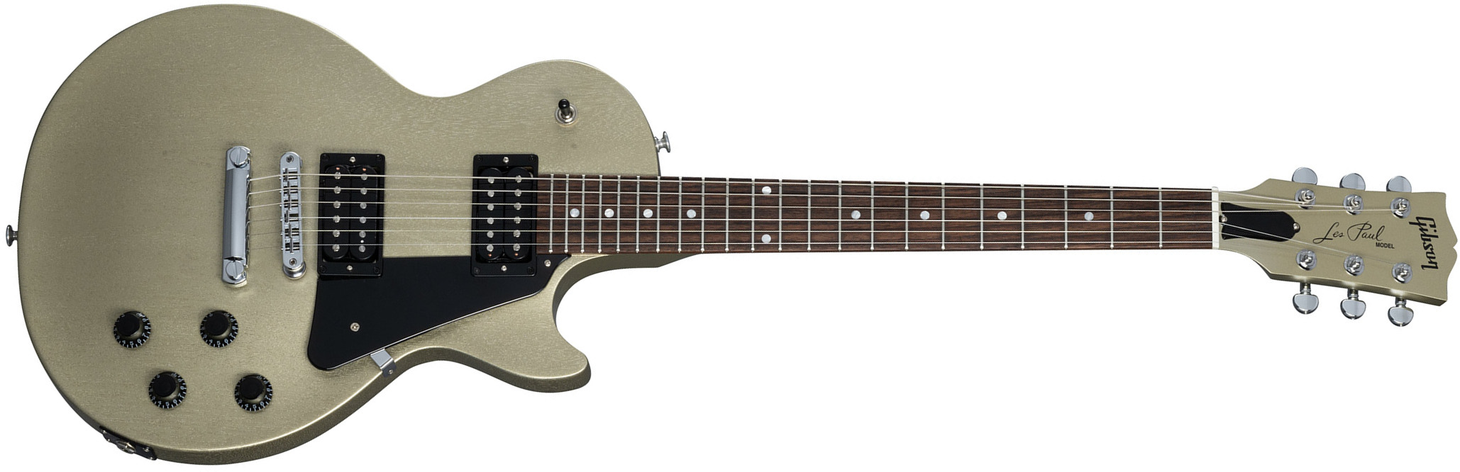 Gibson Les Paul Modern Lite 2h Ht Rw - Gold Mist Satin - Guitarra eléctrica de corte único. - Main picture