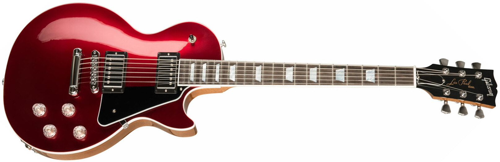 Gibson Les Paul Modern Modern 2h Ht Eb - Sparkling Burgundy Top - Guitarra eléctrica de corte único. - Main picture