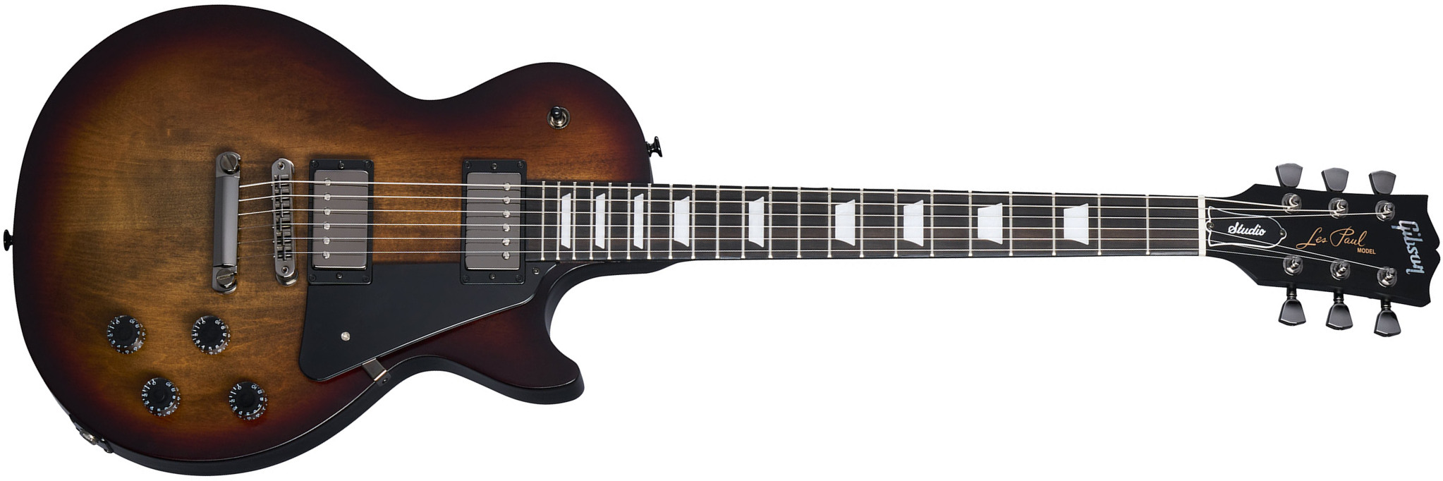 Gibson Les Paul Modern Studio Usa 2h Ht Eb - Smokehouse Satin - Guitarra eléctrica de corte único. - Main picture