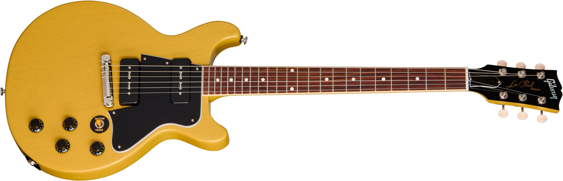 Gibson Les Paul Special Dc Usa 2s P90 Ht Rw - Tv Yellow - Guitarra eléctrica de doble corte - Main picture