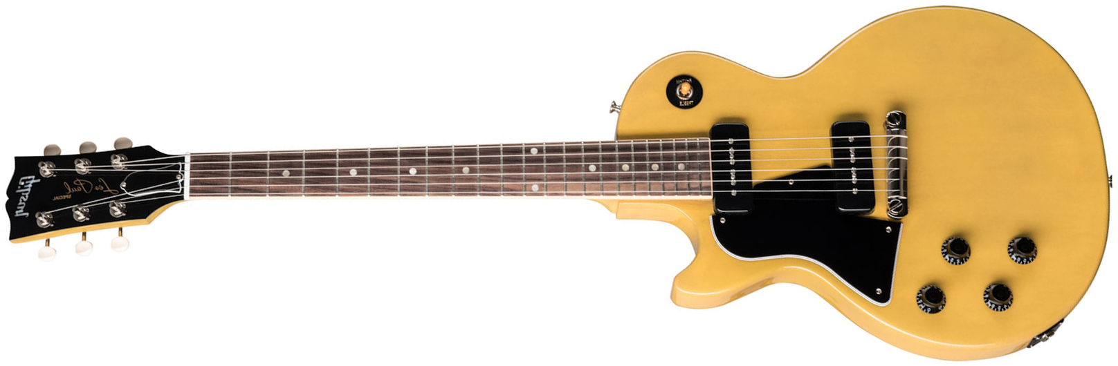 Gibson Les Paul Special Lh Original Gaucher 2p90 Ht Rw - Tv Yellow - Guitarra electrica para zurdos - Main picture