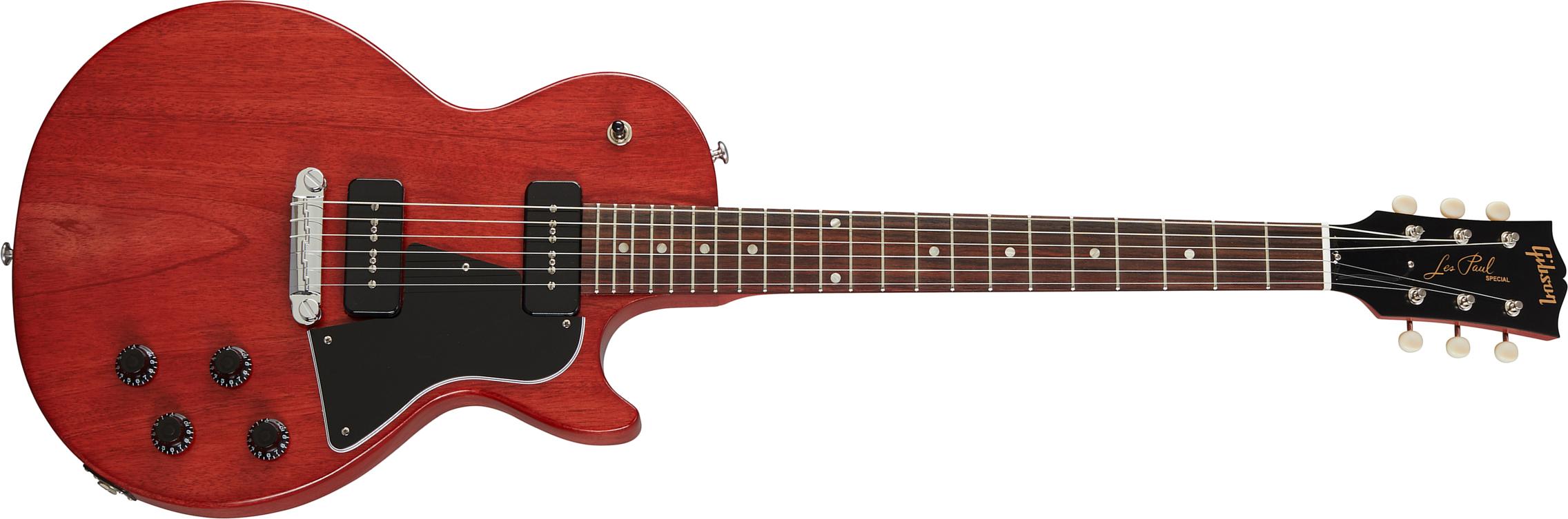 Gibson Les Paul Special Tribute P90 Modern 2020 Ht Rw - Vintage Cherry Satin - Guitarra eléctrica de corte único. - Main picture