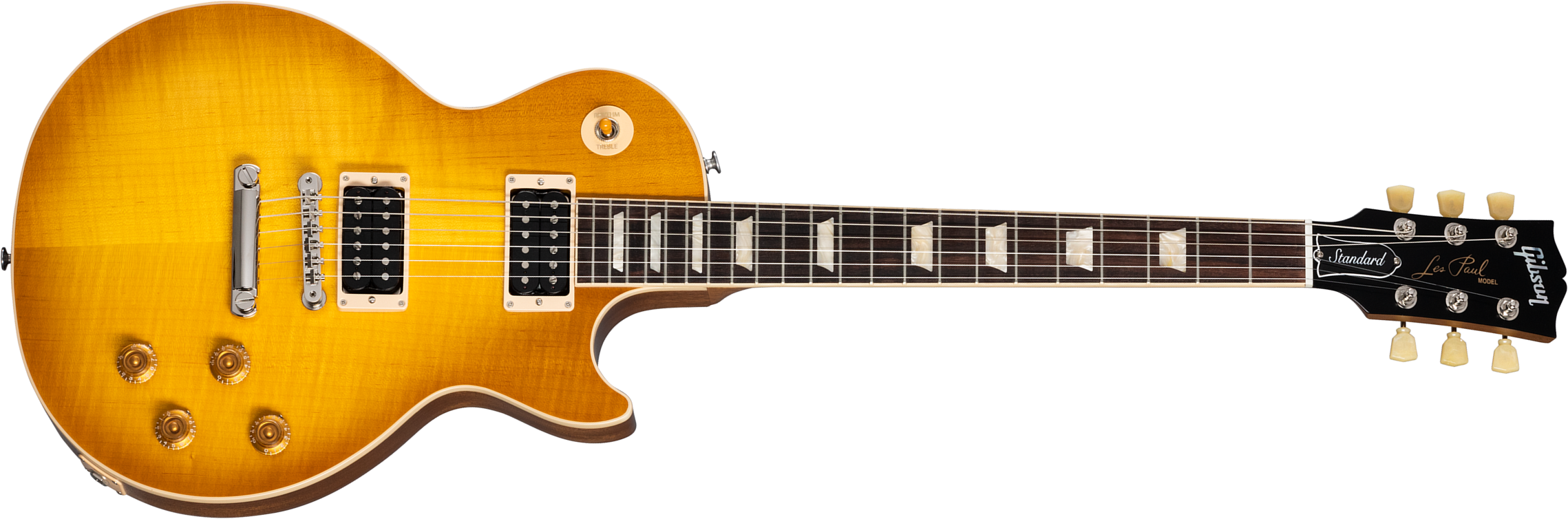 Gibson Les Paul Standard 50s Faded 2024 2h Ht Rw - Vintage Honey Burst - Guitarra eléctrica de corte único. - Main picture