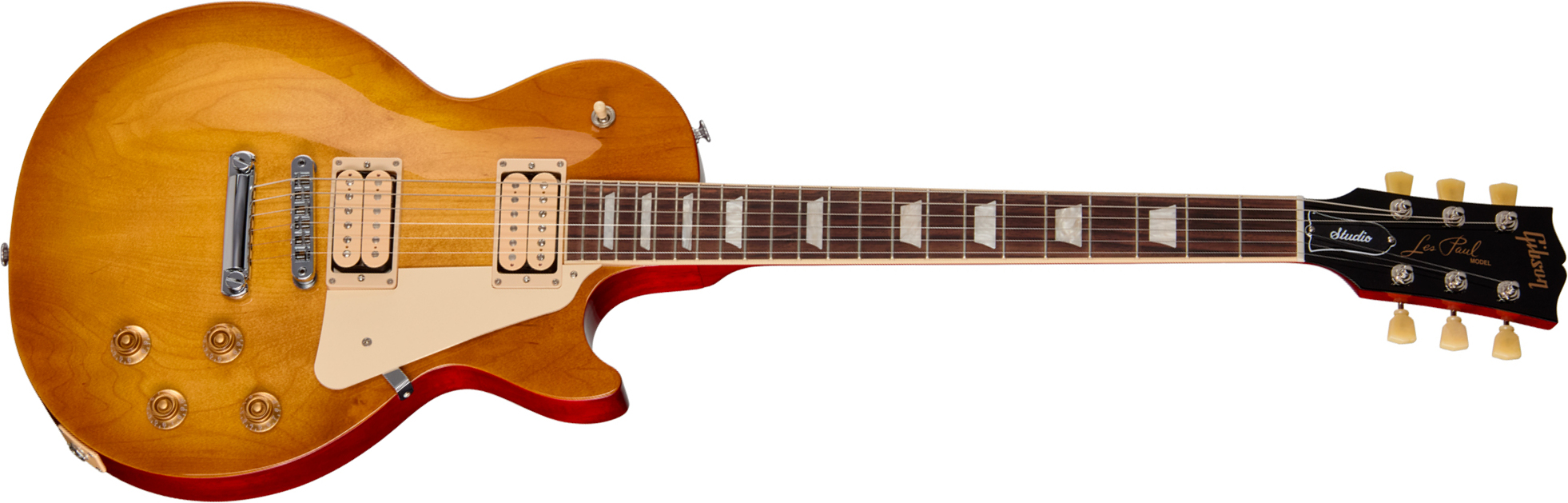 Gibson Les Paul Studio Double Trouble Original  2h Ht Rw - Dirty Lemon Burst - Guitarra eléctrica de corte único. - Main picture