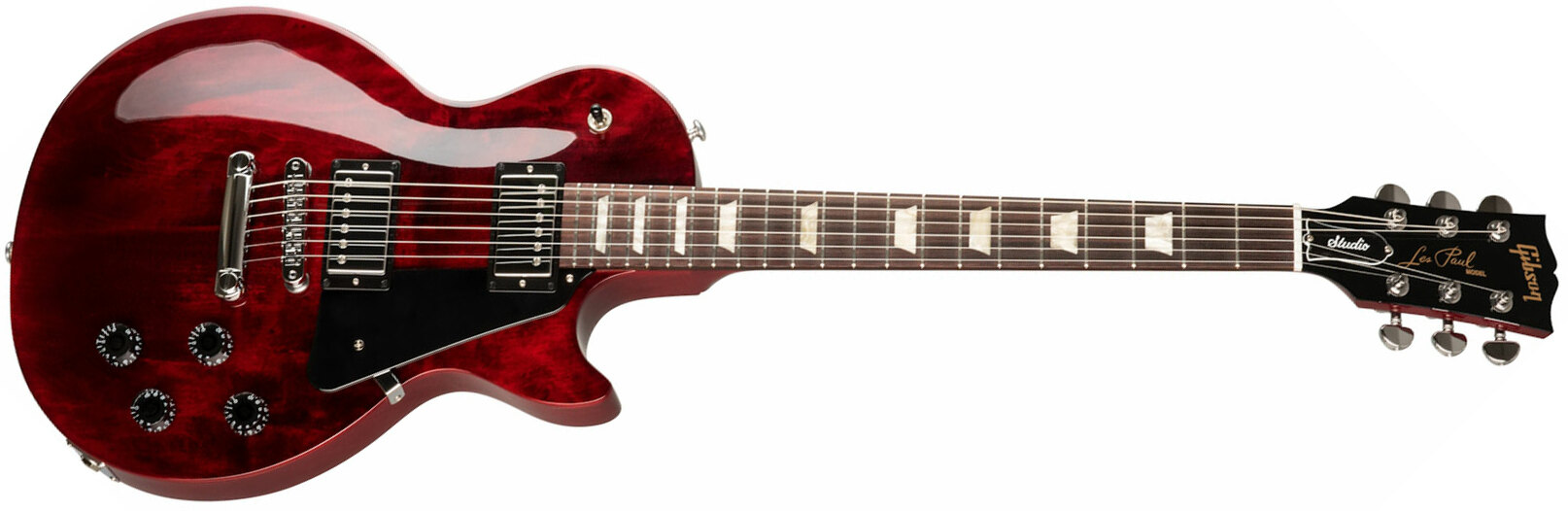 Gibson Les Paul Studio Modern 2019 2h Ht Rw - Wine Red - Guitarra eléctrica de corte único. - Main picture