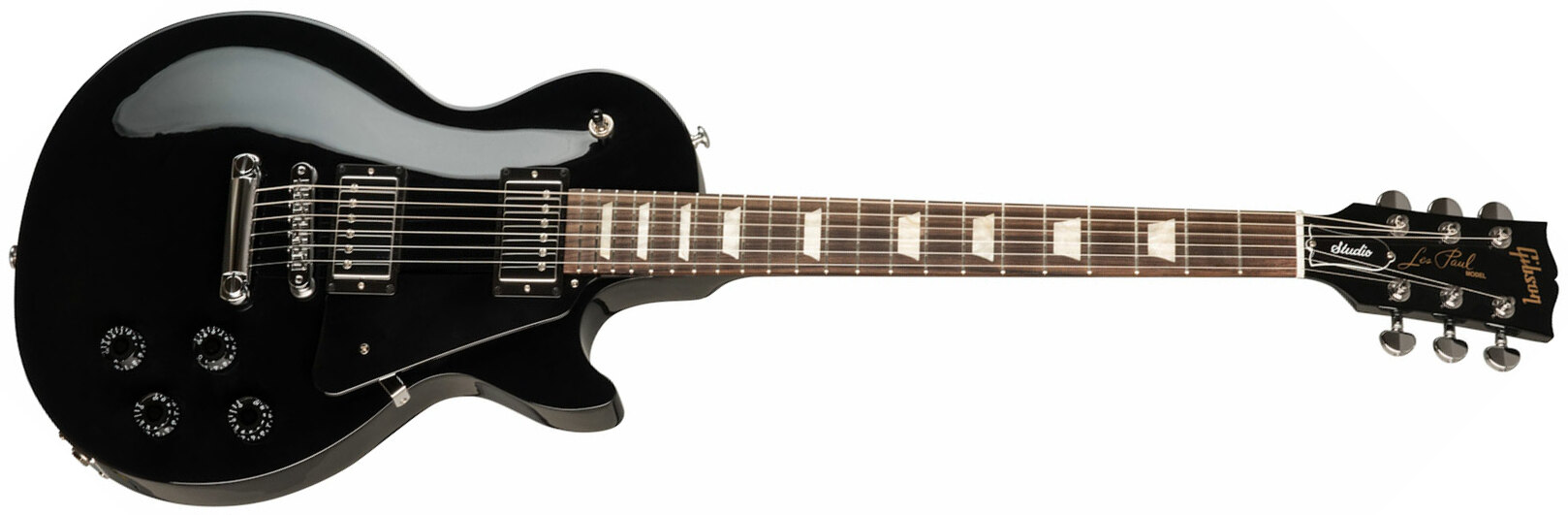 Gibson Les Paul Studio Modern 2019 2h Ht Rw - Ebony - Guitarra eléctrica de corte único. - Main picture