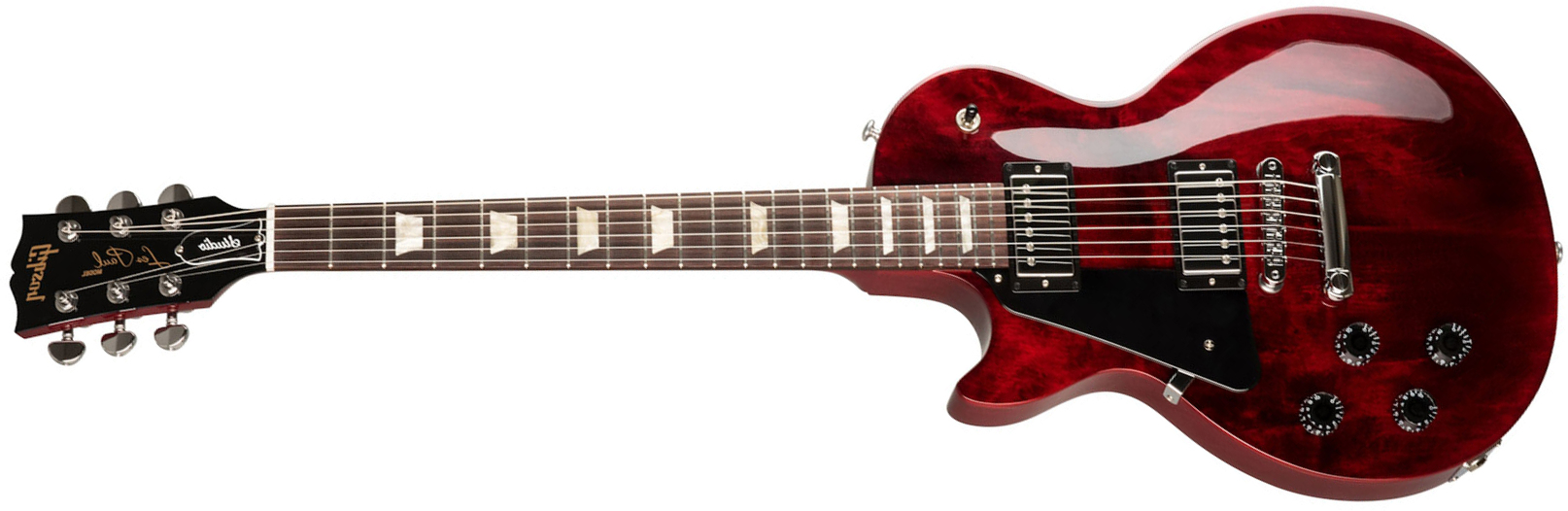 Gibson Les Paul Studio Modern 2020 Lh Gaucher 2h Ht Rw - Wine Red - Guitarra electrica para zurdos - Main picture