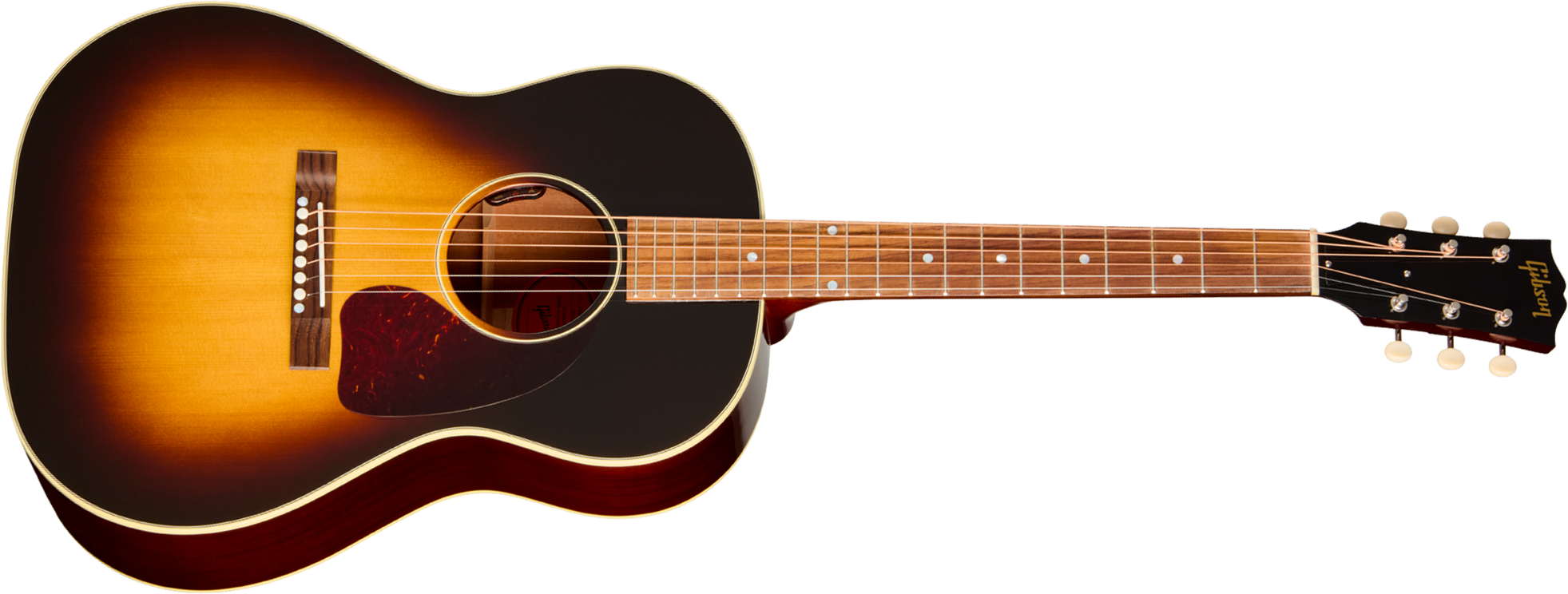 Gibson Lg2 50s Original Concert Epicea Acajou Rw - Vintage Sunburst - Guitarra folk - Main picture