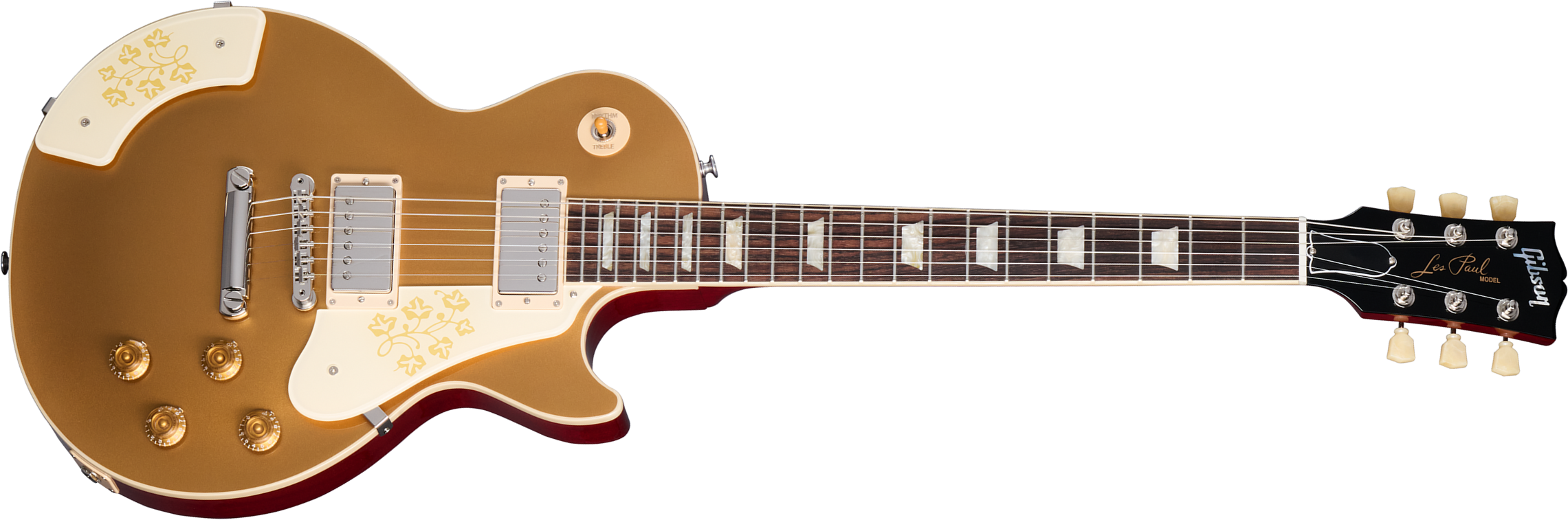 Gibson Mary Ford Les Paul Standard Signature 2h Ht Rw - Gold Top - Guitarra eléctrica de corte único. - Main picture