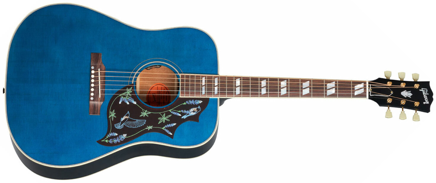 Gibson Miranda Lambert Bluebird Dreadnought Epicea Acajou Rw - Bluebonnet - Guitarra electro acustica - Main picture