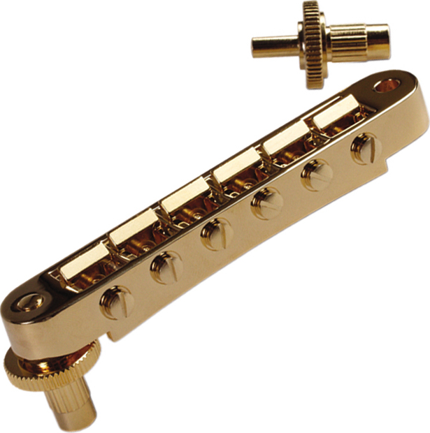 Gibson Nashville Tune-o-matic Bridge Gold - Puente - Main picture