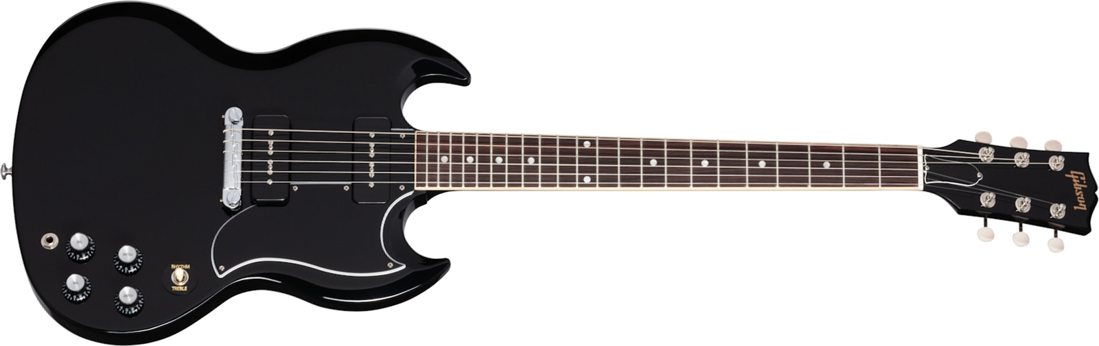 Gibson Sg Special Original 2021 2p90 Ht Rw - Ebony - Guitarra eléctrica de doble corte - Main picture