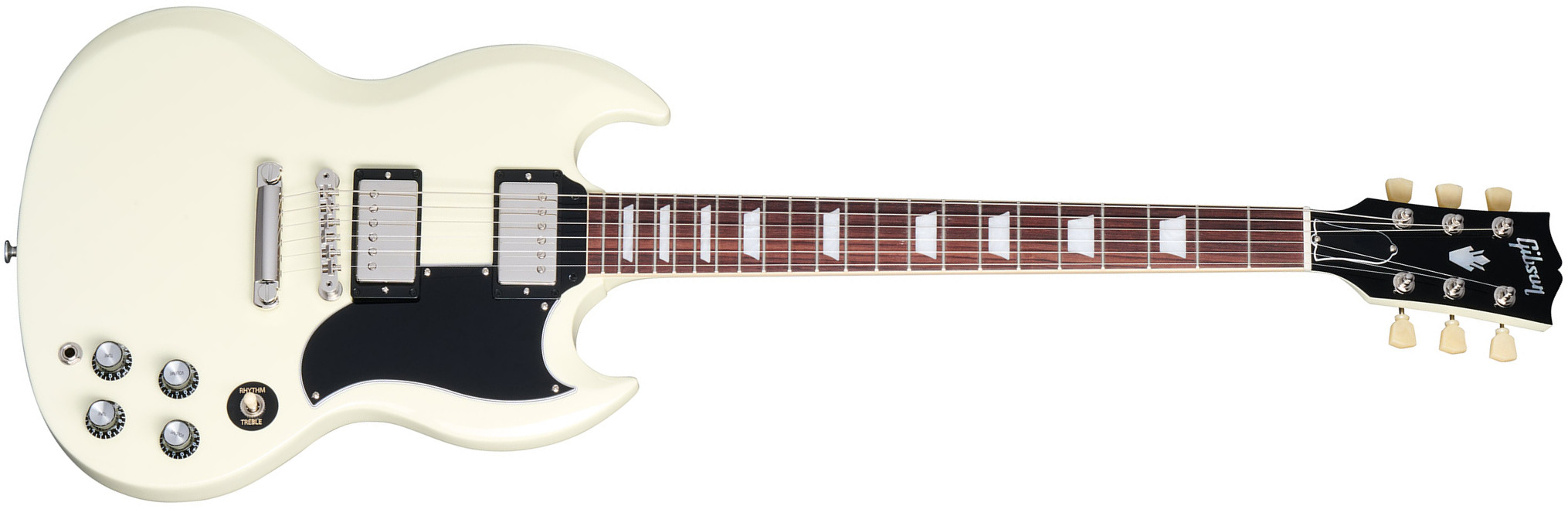 Gibson Sg Standard 1961 Custom Color 2h Ht Rw - Classic White - Guitarra eléctrica de doble corte - Main picture