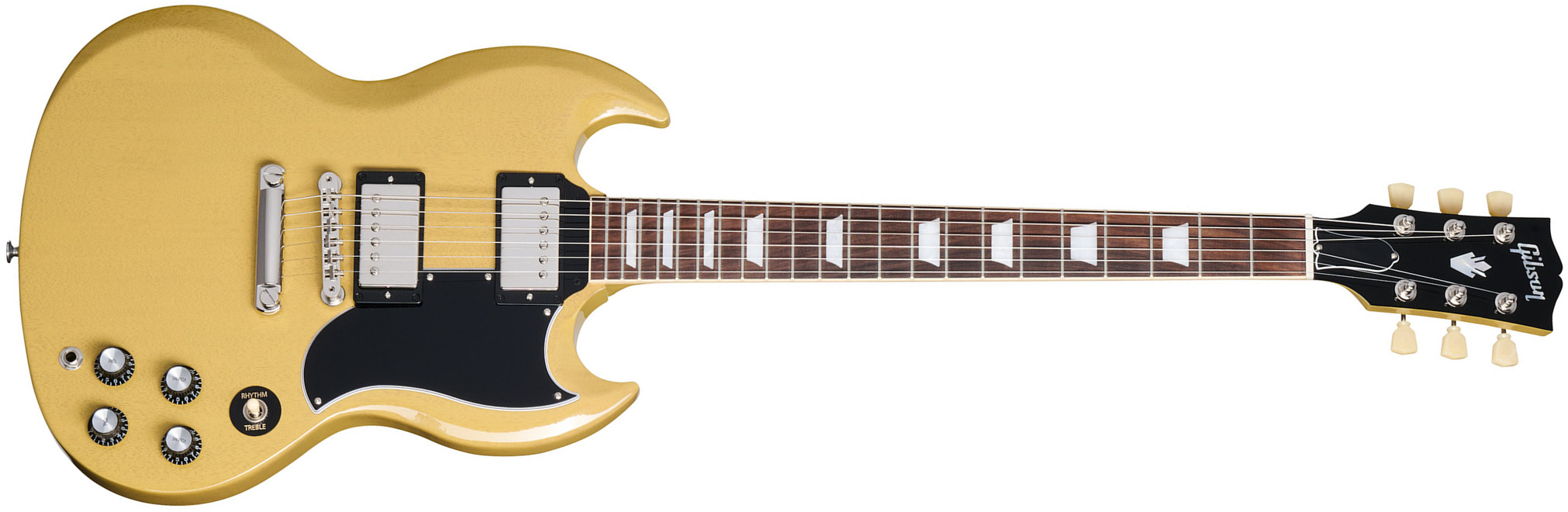 Gibson Sg Standard 1961 Custom Color 2h Ht Rw - Tv Yellow - Guitarra eléctrica de doble corte - Main picture
