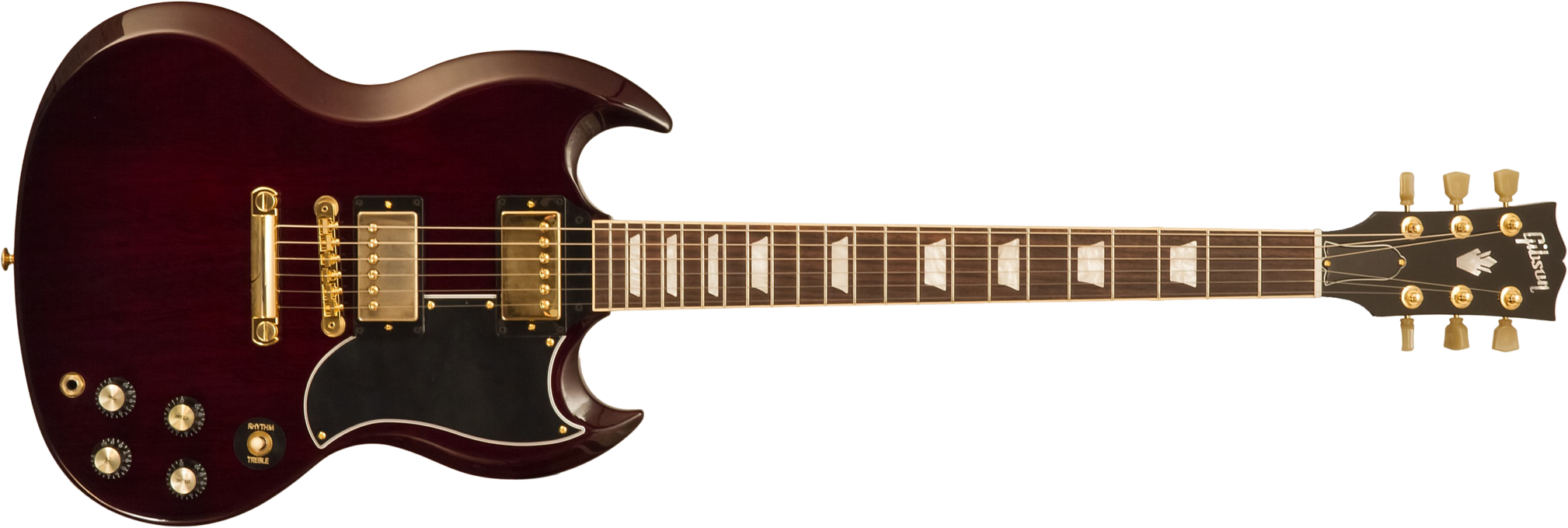 Gibson Sg Standard 1961 Gh Original 2h Ht Rw - Aged Cherry - Guitarra eléctrica de doble corte - Main picture