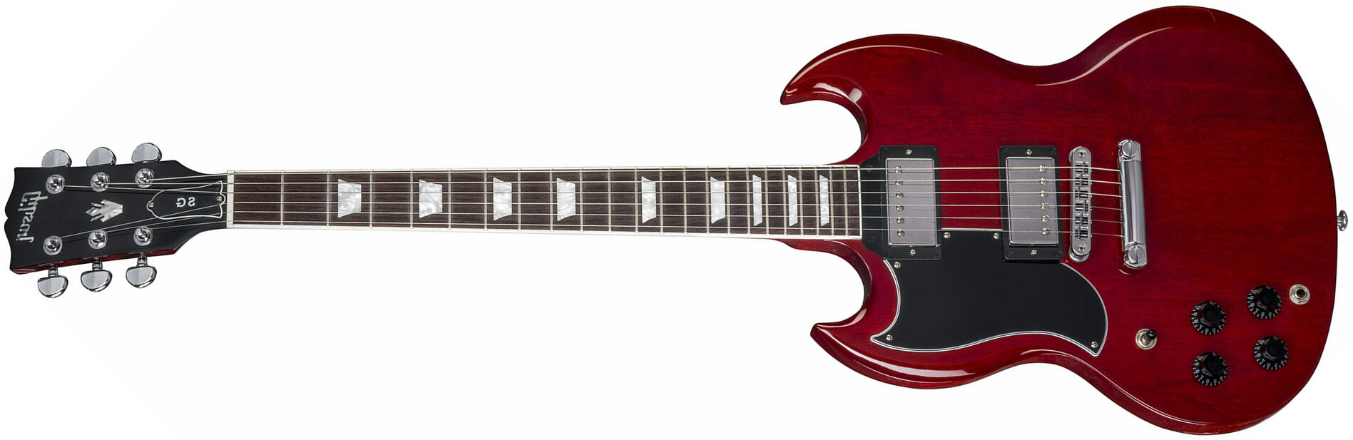 Gibson Sg Standard 2018 Lh Gaucher - Heritage Cherry - Guitarra electrica para zurdos - Main picture